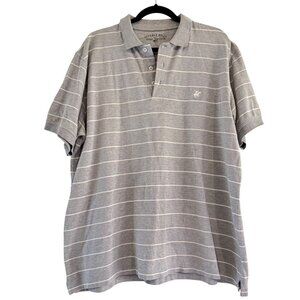 Beverly Hills Polo Club Men's Gray Collared Short Sleeve Shirt Size XL